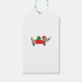 kerstteckel cadeaulabel (Voorkant)