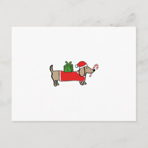 kerstteckel feestdagenkaart