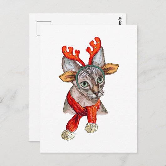 kersttefynx Poster T-Shirt Grocery Bag Briefkaart (Voorkant / Achterkant)