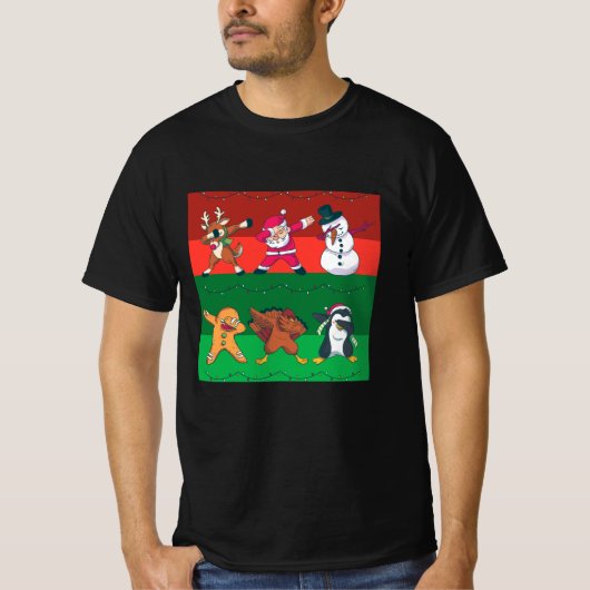 kersttekens abbel t-shirt (Voorkant)
