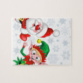 Kersttekens voor kerstmis en kerstmis voor kerstmi legpuzzel (Horizontaal)