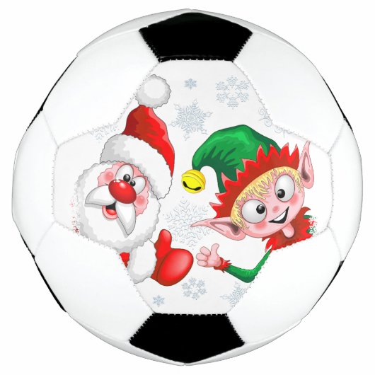 Kersttekens voor kerstmis en kerstmis voor kerstmi voetbal (Voorkant)