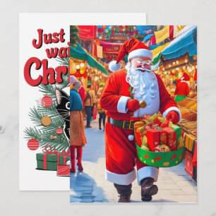 Kersttelefoonachtergronden - Cozy Winter Feestdagenkaart