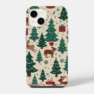 kersttelefooncel iPhone 14 hoesje