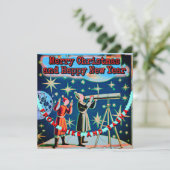 kersttelescoop (Staand voorkant)