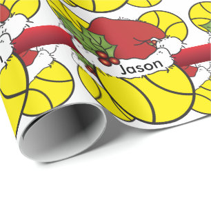 kersttennis-Pet voor kerstmis DIY-naam Cadeaupapier