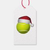 Kersttennisbal Cadeaulabel (Achterkant)