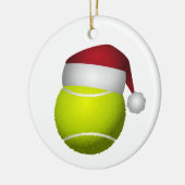 Kersttennisbal Keramisch Ornament (Links)