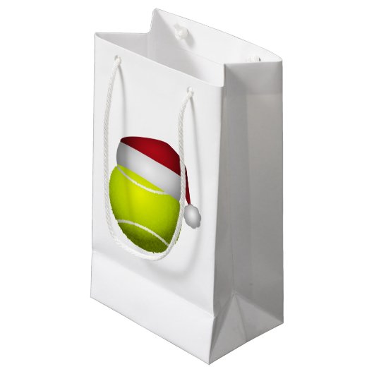 Kersttennisbal Klein Cadeauzakje (Voorkant Gekanteld)