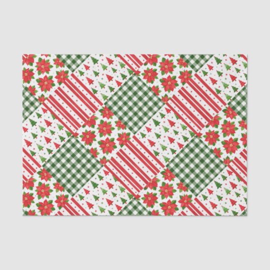 Kersttexturen Tissuepapier (Voorkant)