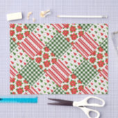 Kersttexturen Tissuepapier (Craft)