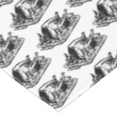 KerstThanksgiving  Turkije Tafelkleed (Gekanteld)