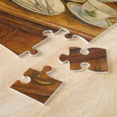 Kersttheetijd Legpuzzel (Zijkant)