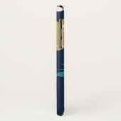 Kerstthema iPhone Case (Achterkant/links)