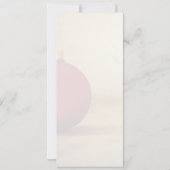 Kerstthema met kerstbal (Achterkant)