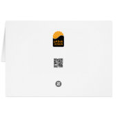 Kerstthema met twee bellen (Achterkant Horizontaal)