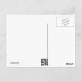 Kerstthema met twee kerstbal... briefkaart (Achterkant)