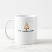 Kerstthema mok met eigen tekst voor Moeder & Vader (Links)