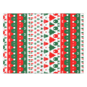 Kerstthema Tafelkleed (Voorkant (Horizontaal))