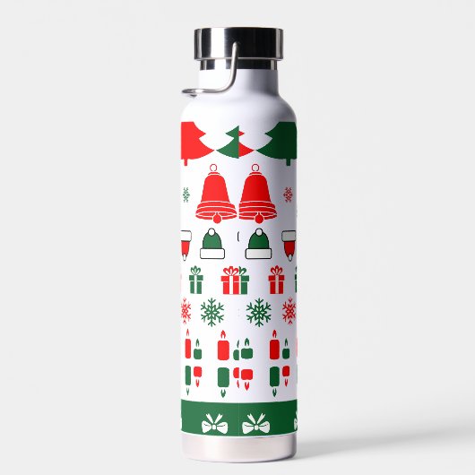 Kerstthema Waterfles (Rechts)