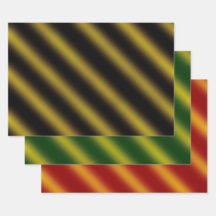 Kerstthema: Wavy Gold en Black, groen, rood