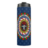 Kerstthermisch speeltje thermosbeker (Voorkant)