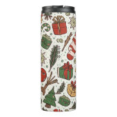 kerstthermische getumbler thermosbeker (Achterkant)