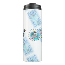 kerstthermische getumbler