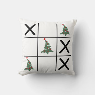 kersttic Tac Toe Kussen