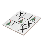 kersttic Tac Toe Tegeltje (Zijkant)