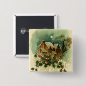 Kersttijd Button (Voorkant /achterkant)