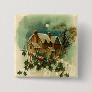 Kersttijd Button