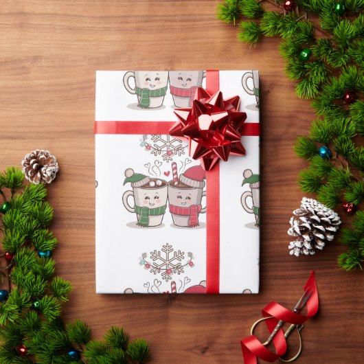 kersttijd cadeaupapier (Feestdagen Geschenken)