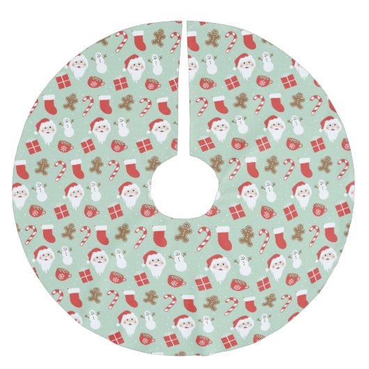 Kersttijd kerstboom rok (Voorkant)