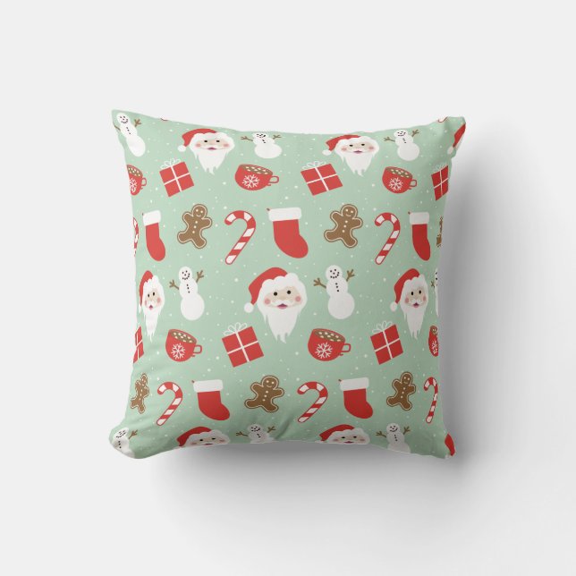 Kersttijd   kussen (Voorkant)