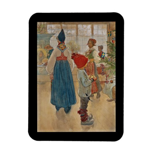 Kersttijd Opnieuw Julaftonen Magneet (Verticaal)