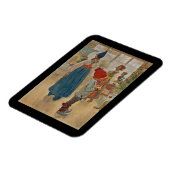 Kersttijd Opnieuw Julaftonen Magneet (Linkerzijde)