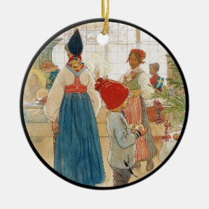 Kersttijd opnieuw NIEUW Keramisch Ornament