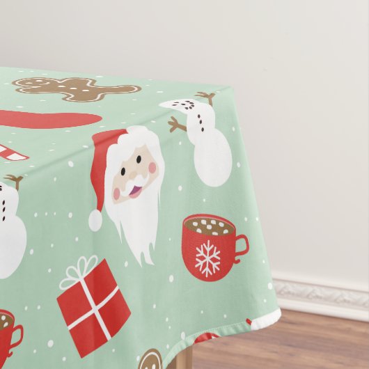 Kersttijd tafelkleed (Voorbeeld)