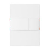 Kersttijd... Uitnodigingen Wikkel (Achterkant Voorbeeld)