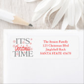 kersttijdlabel etiket (Insitu)