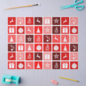 kersttijdpapier tissuepapier (Craft)