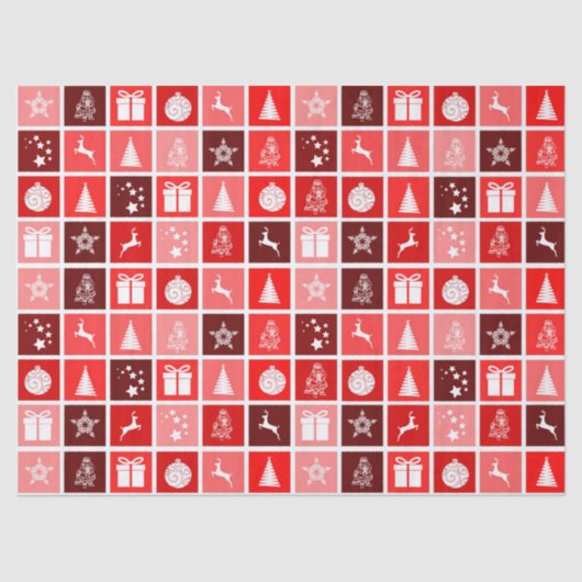 kersttijdpapier tissuepapier (Voorkant)