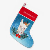 kersttijdverlichting kleine kerstsok (Voorkant (Hangend))