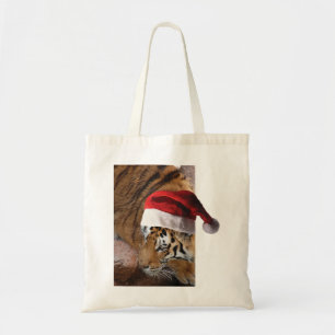 Kersttijger Tote Bag