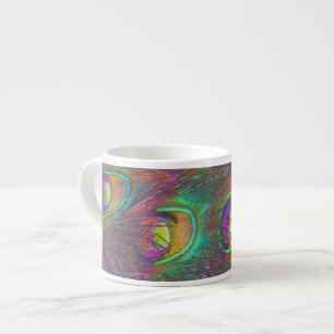 kersttinsel Peacock Feathers Espresso Kop