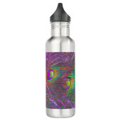 kersttinselpauw Feathers Waterfles (Links)