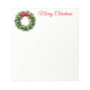 kersttoetsenblok notitieblok