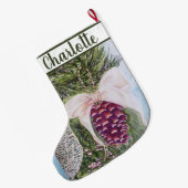 kersttouw grote kerstsok (Achterkant (Hangend))