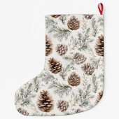 kersttouwen grote kerstsok (Achterkant)